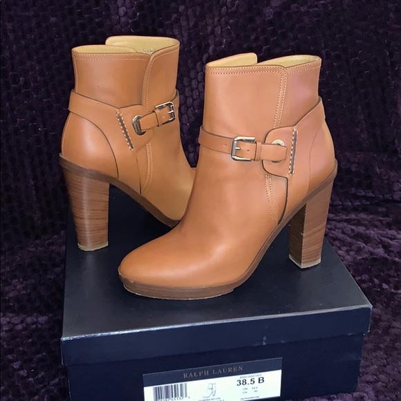 Ralph Lauren Purple Label Shoes - RALPH LAUREN COLLECTION LEONORA GOLD SPORT BOOT